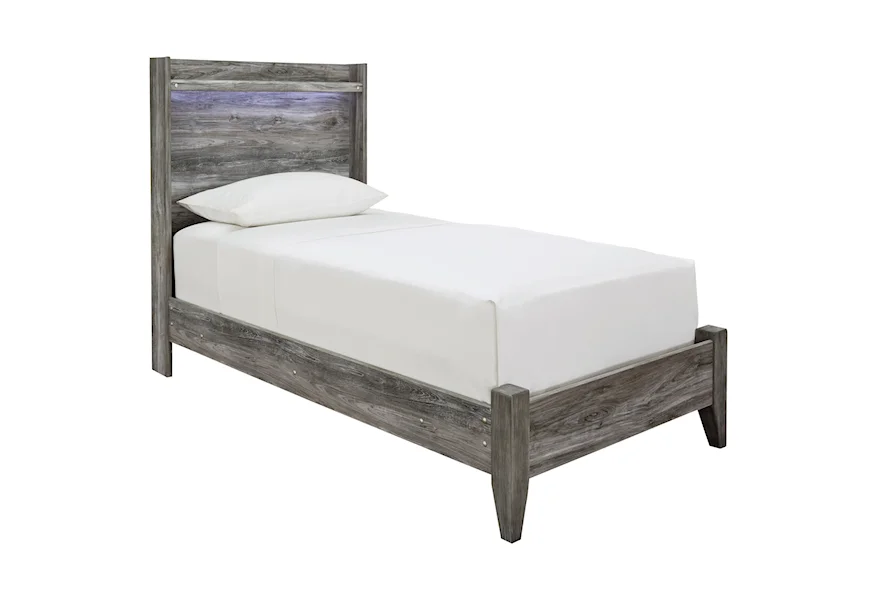 Baystorm Twin Panel Bed by Signature Design by Ashley at Beds N Stuff
