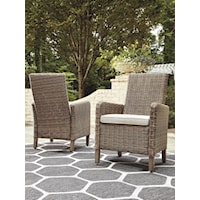 Set of 2 Side Chairs with Cushion