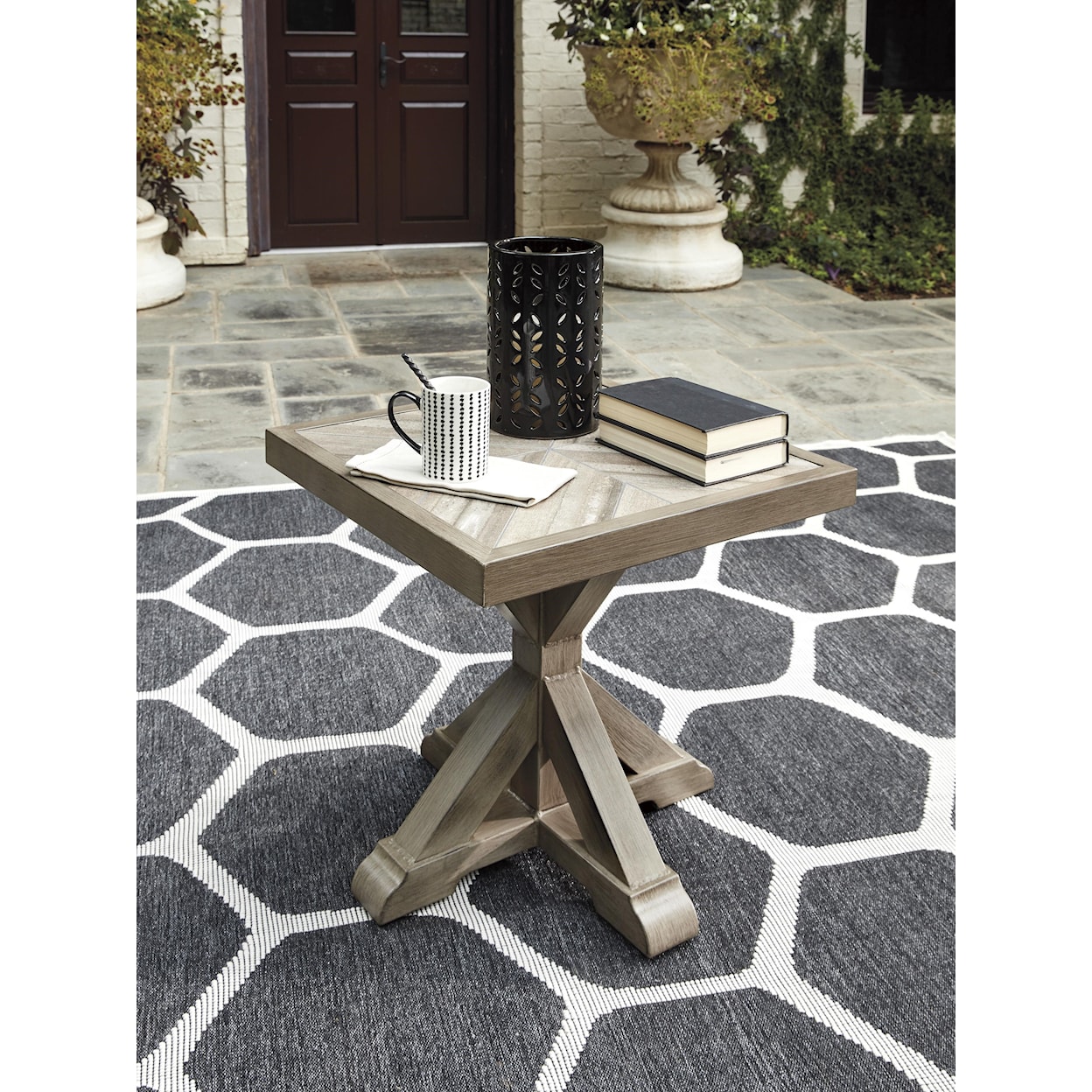 Signature Design by Ashley Beachcroft Square End Table