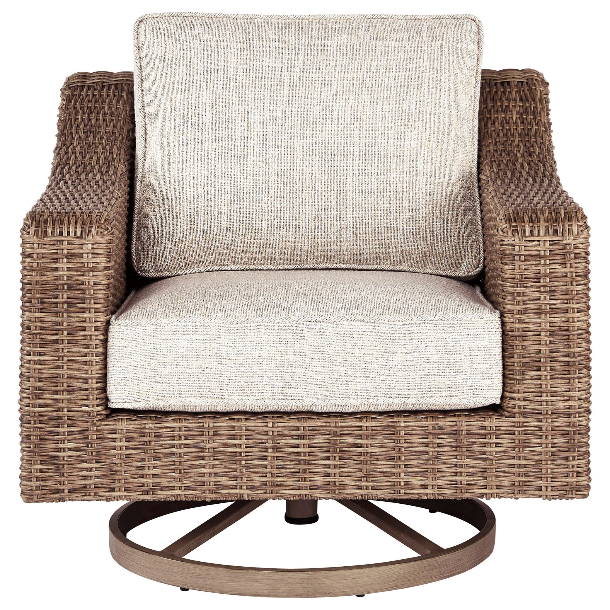 Signature Design by Ashley Beachcroft Swivel Lounge Chair with Cushion