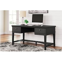 Storage Leg Desk with Drawers