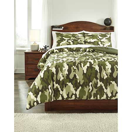 Full Dagon Camouflage Comforter Set