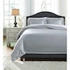 Signature Design by Ashley Furniture Bedding Sets King Chamness Gray Duvet Cover Set