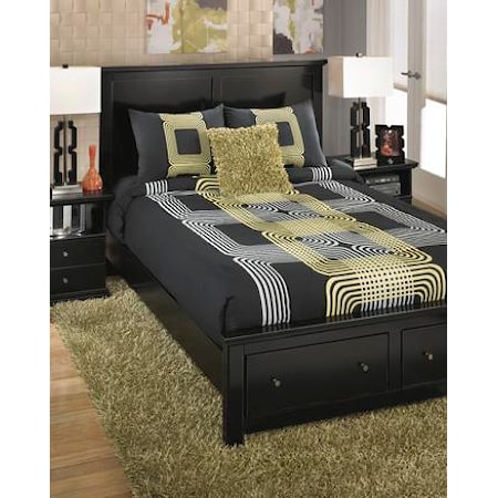 Queen Onani Lime Top of Bed Set