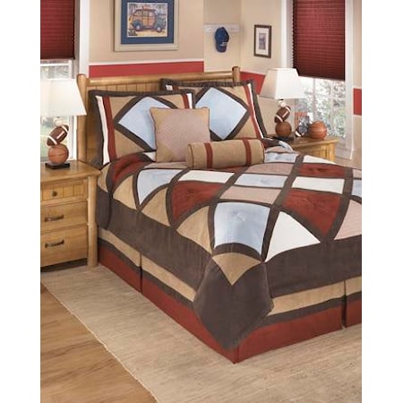 Full Academy Multi Top of Bed Set