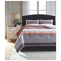 Queen Anjanette 3-Piece King Comforter Set