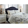 Ashley Furniture Signature Design Bedding Sets Queen Maureen Gray/Yellow Comforter Set
