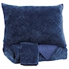 Ashley Furniture Signature Design Bedding Sets King Linette Blue Quilt Set