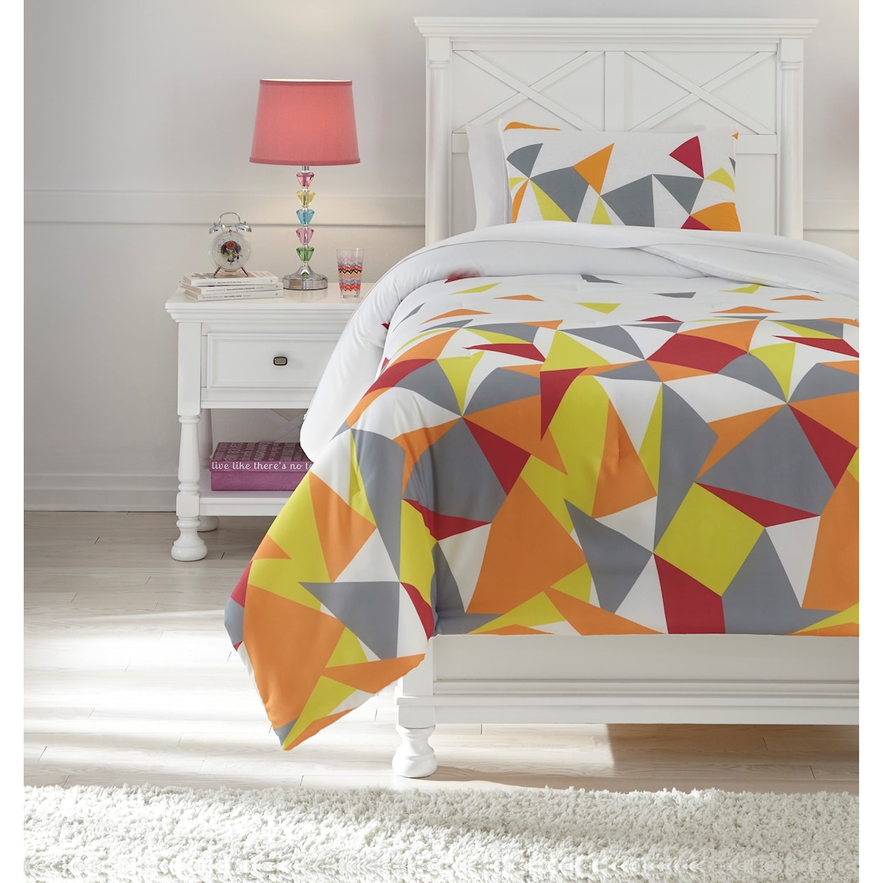 Ashley Furniture Signature Design Bedding Sets Twin Maxie Multi Comforter Set