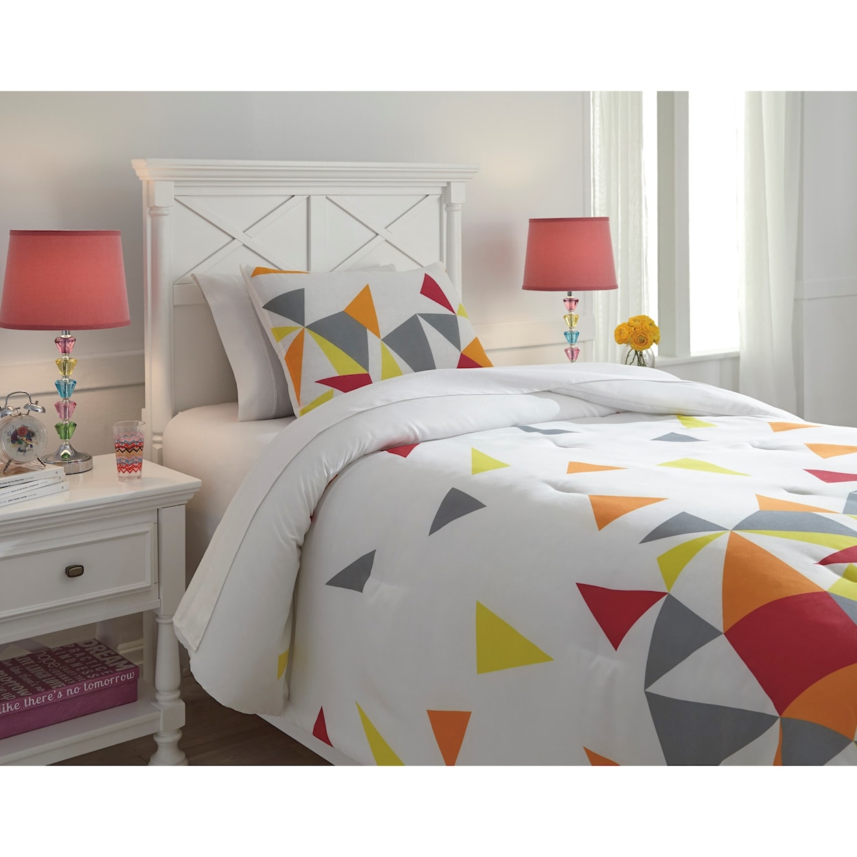 Ashley Furniture Signature Design Bedding Sets Twin Maxie Multi Comforter Set