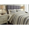 Signature Design by Ashley Bedding Sets King Isaiah Gray/Tan Comforter Set