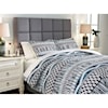 Signature Design by Ashley Bedding Sets Shilliam Navy/Rust Queen Comforter Set