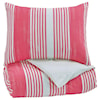 Signature Design by Ashley Bedding Sets Twin Taries Pink Duvet Cover Set