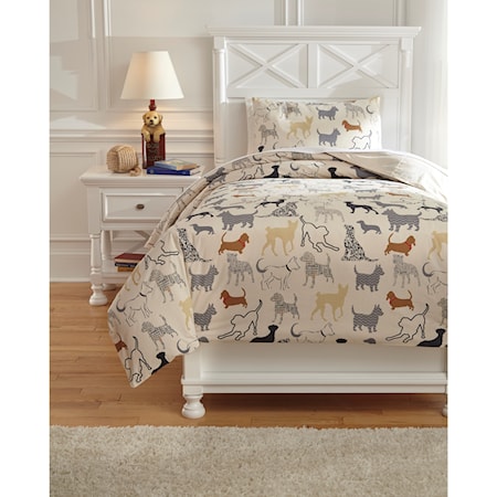 Twin Howley Multi Duvet Cover Set