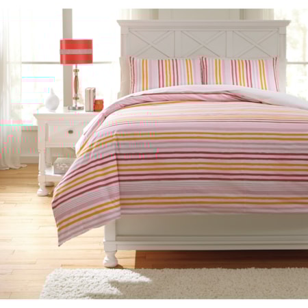 Full Genista Multi Duvet Cover Set