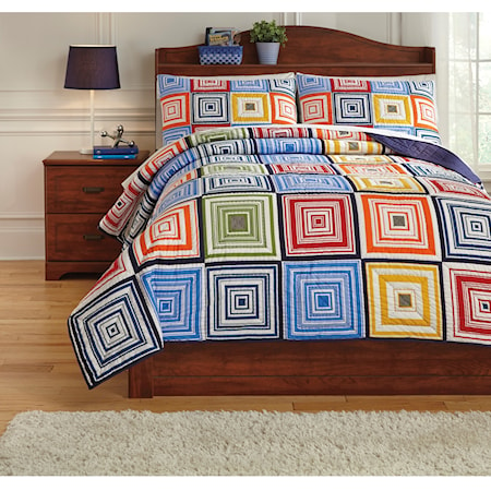 Full Tazzoni Multi Coverlet Set