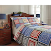 Signature Design by Ashley Bedding Sets Full Tazzoni Multi Coverlet Set