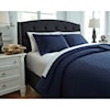 Signature Design by Ashley Furniture Bedding Sets Queen Alecio Navy Quilt Set