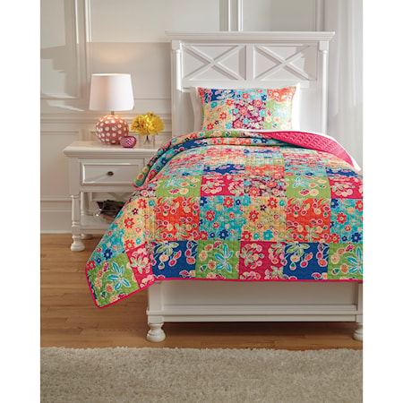 Twin Belle Chase Quilt Set