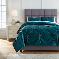 King Meilyr Spruce Comforter Set