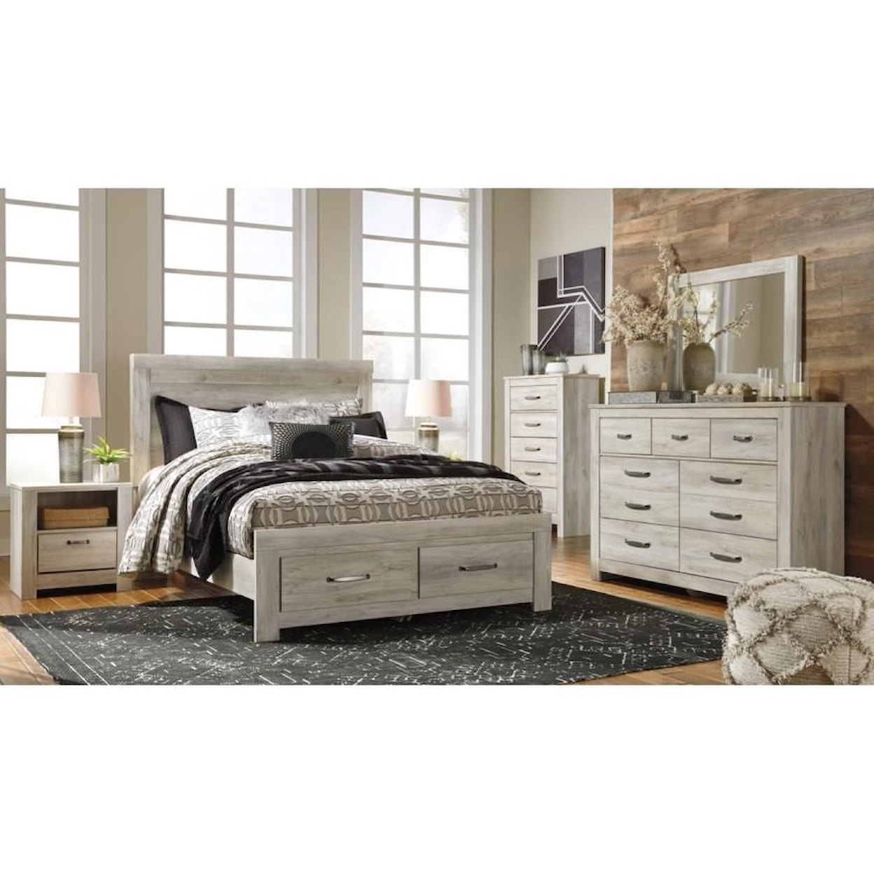 Signature Design by Ashley Bellaby 5PC Queen Bedroom Group
