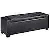 Signature Design by Ashley Benches Upholstered Storage Bench