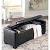 Signature Design by Ashley Furniture Benches Upholstered Storage Bench