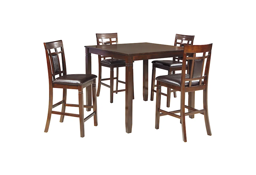 Bennox 5-Piece Dining Room Counter Table Set by Signature Design by Ashley at Zak's Home Outlet