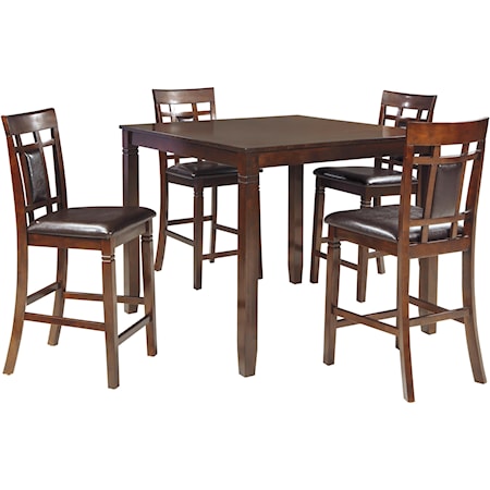 5-Piece Dining Room Counter Table Set