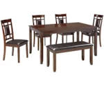 Signature Design by Ashley Bennox 6-Piece Dining Room Table Set
