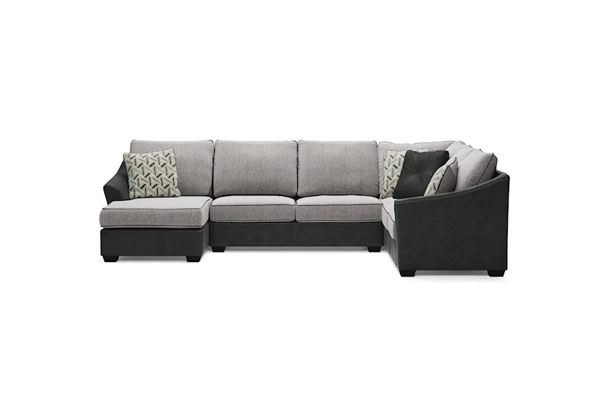 Bilgray Sectional with Left Chaise by Signature Design by Ashley at Smart Buy Furniture