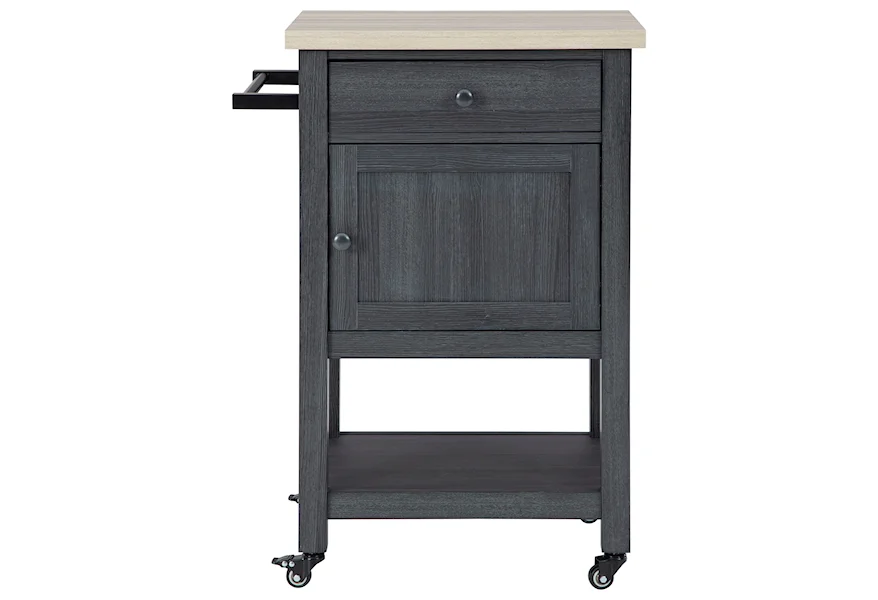 Boderidge Bar Cart by Signature Design by Ashley at VanDrie Home Furnishings
