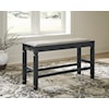 Signature Design by Ashley Tyler Creek Upholstered Dining Room Bench