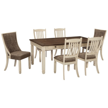7 Piece Table and Chair Set