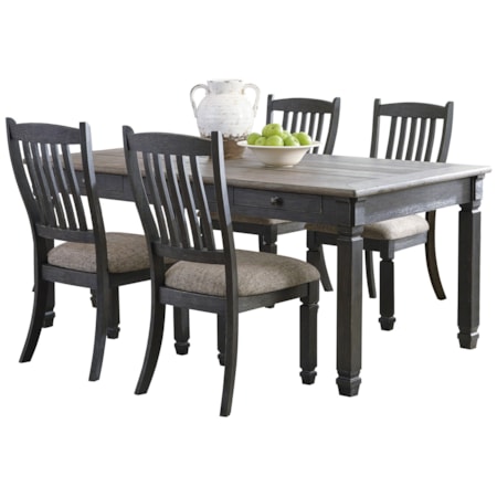 5 Piece Table and Chair Set