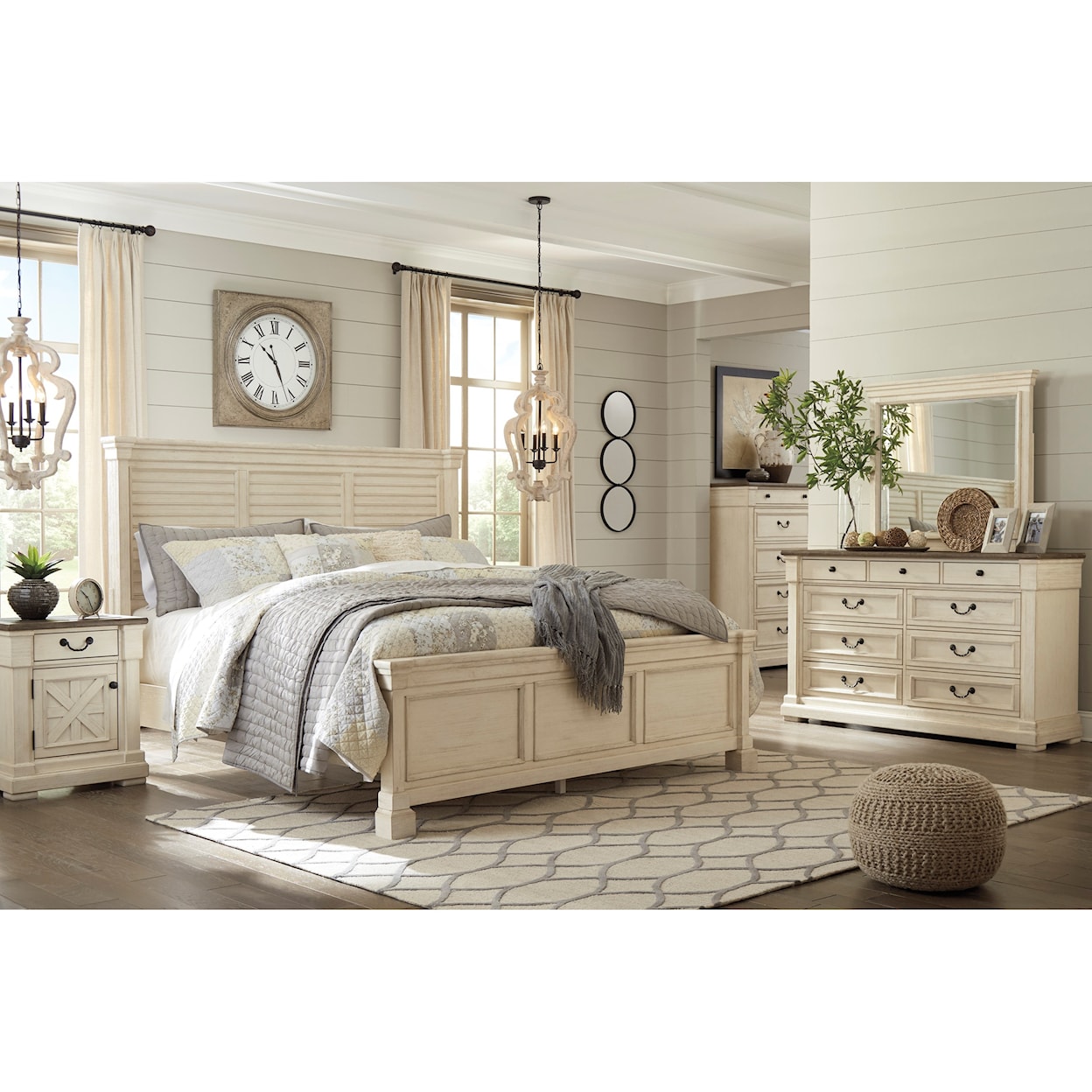 Signature Design by Ashley Bolanburg Queen Bedroom Group