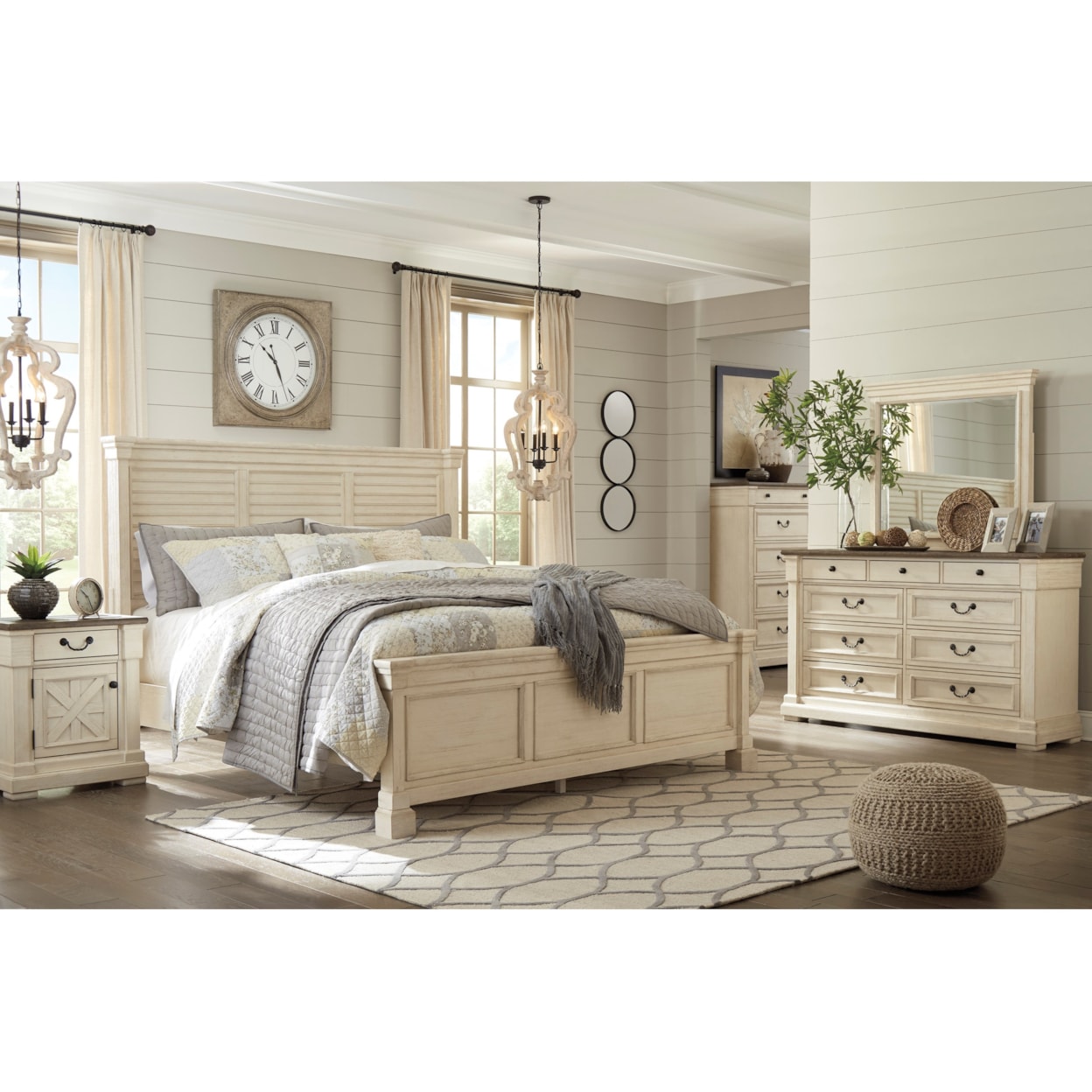 Signature Design by Ashley Furniture Bolanburg King Bedroom Group