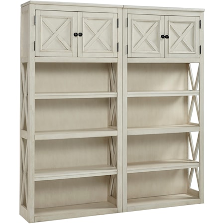 2 Large Bookcases