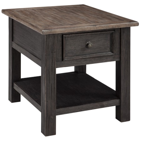Rectangular End Table
