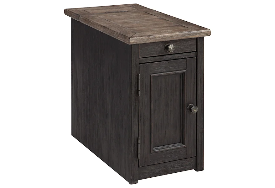 Tyler Creek Chair Side End Table by Signature Design by Ashley at Beck's Furniture