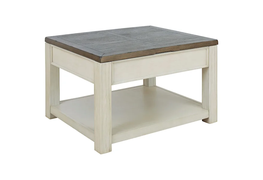 Bolanburg Rectangular Lift Top Cocktail Table by Signature Design by Ashley at Z & R Furniture