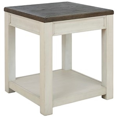 Square End Table