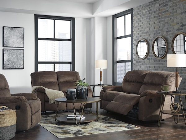 Recliner Sofa and Recliner Set