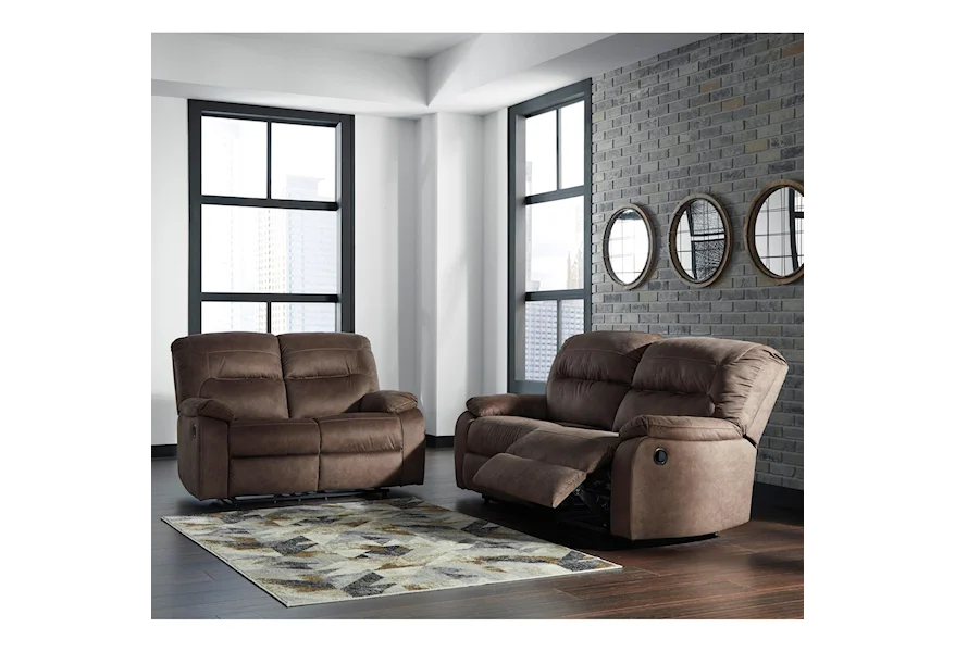 Bolzano Reclining Living Room Group by Signature Design by Ashley Furniture at Sam's Appliance & Furniture