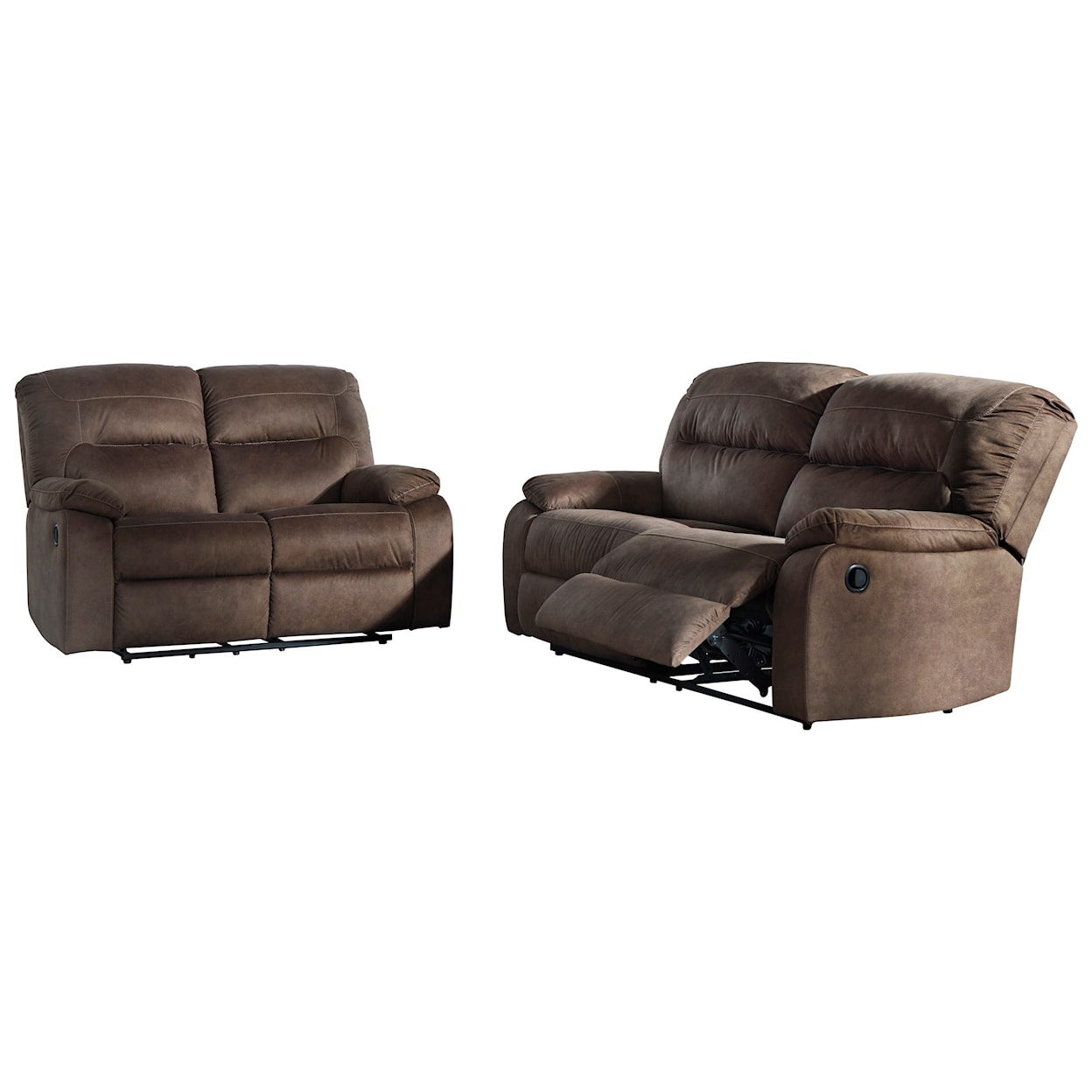 Signature Bronco Reclining Living Room Group
