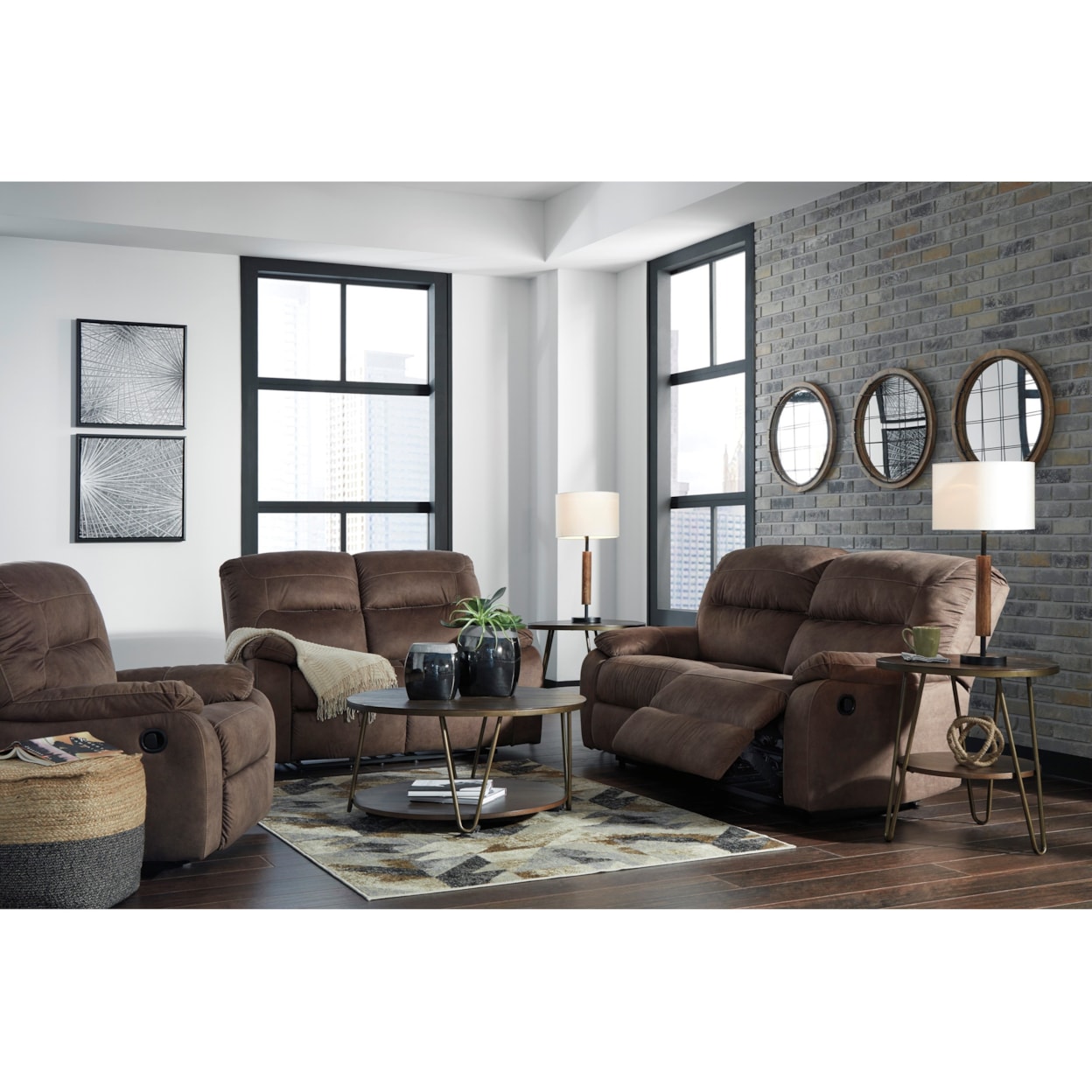 Ashley Furniture Signature Design Dante Reclining Living Room Group