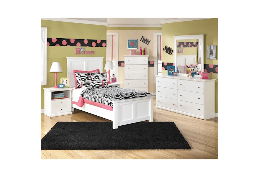 Bostwick Shoals-Maribel Twin Bedroom Group by Signature Design by Ashley at Furniture Fair - North Carolina