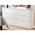 Signature Design by Ashley Furniture Bostwick Shoals-Maribel Casual Cottage 6 Drawer Dresser with Metal Knobs