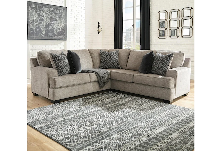 Bovarian 2-Piece Sectional by Signature Design by Ashley at Z & R Furniture