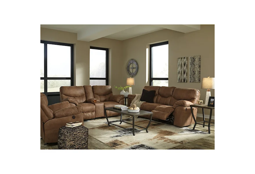 Boxberg Reclining Living Room Group by Signature Design by Ashley at Furniture Fair - North Carolina